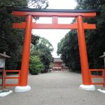 「京都駅」からひと駅 　下鴨神社